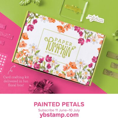 July 2024 Paper Pumpkin kit - Painted Petals